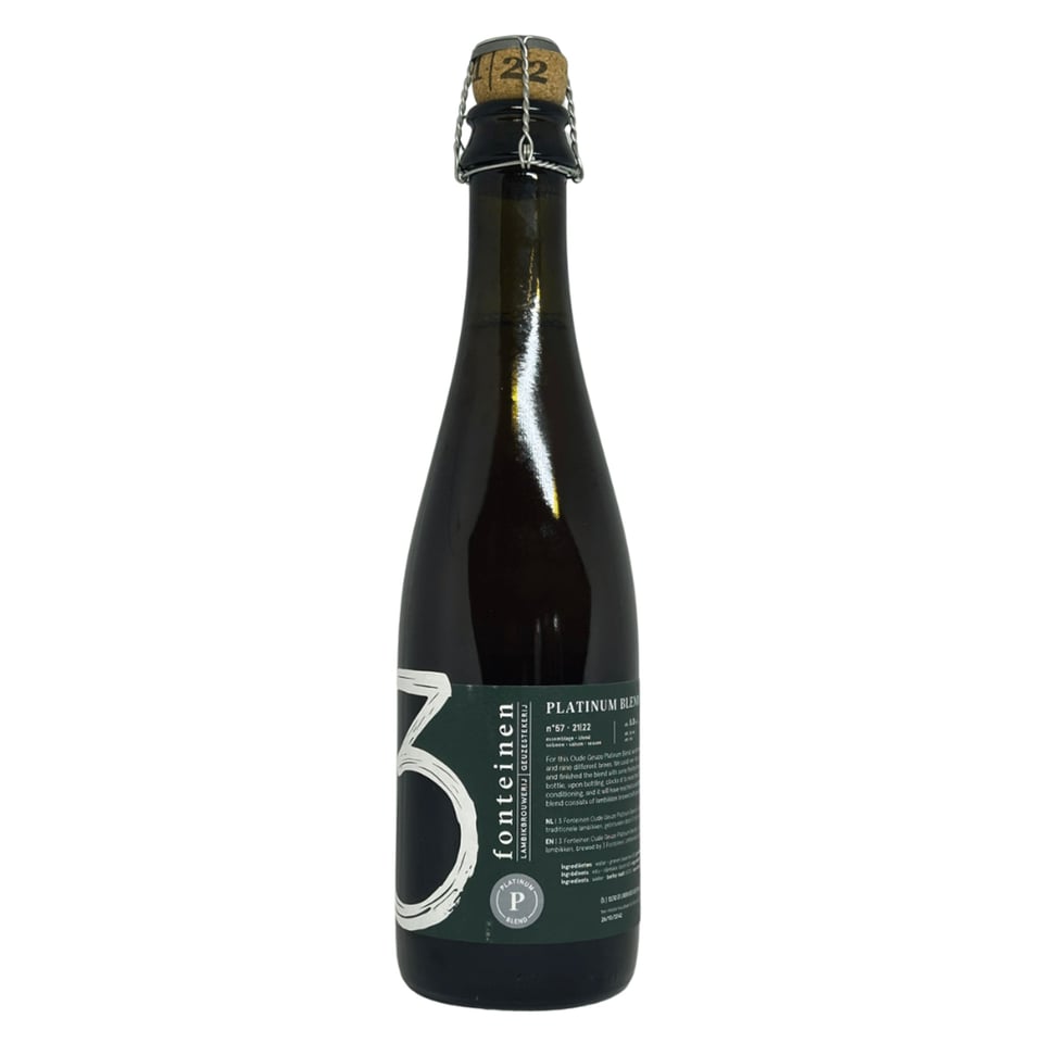 3 Fonteinen Oude Geuze Platinum Blend 375ml