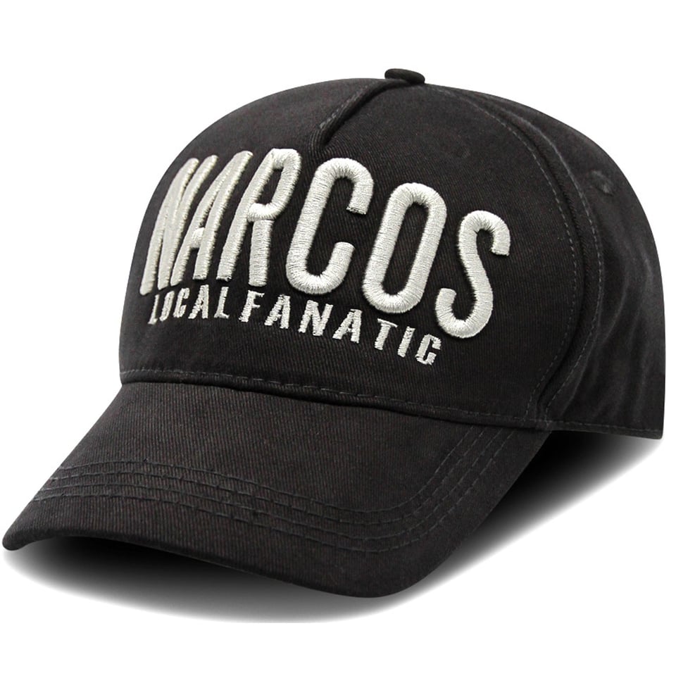 Baseball Cap Heren - NARCOS - Zwart - One Size