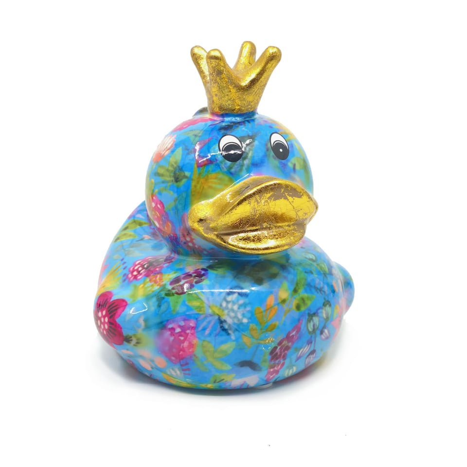 Spaarpot Ducky Duck Spaarpot H17cm in 6 Kleuren - Kleur: Roze - Maat: L15xD14 - 5xH17 CM