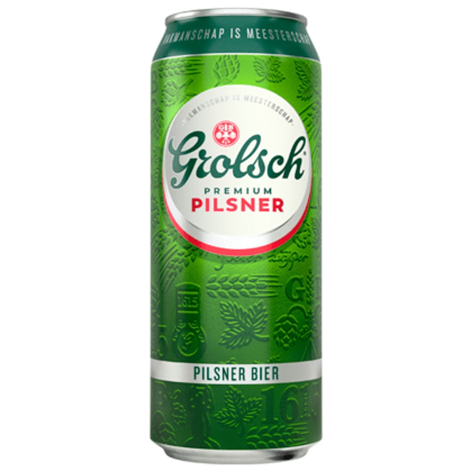 Grolsch Premium Pilsner Bier Blik
