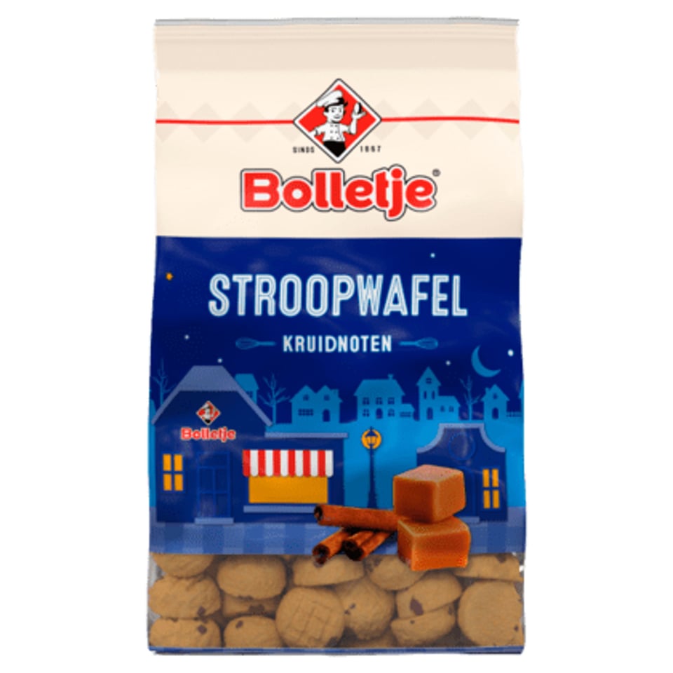 Bolletje Kruidnoten Stroopwafel