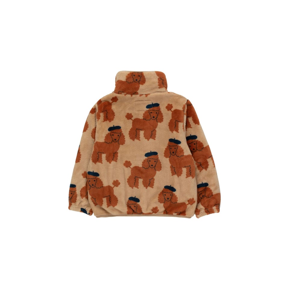 Tiny Cottons TINY POODLE POLAR JACKET Taupe