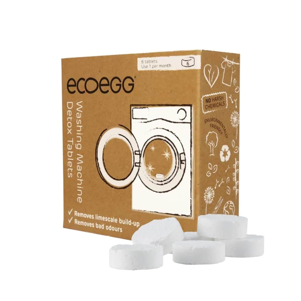 Ecoegg Detox Tabletten Voor Wasmachine 6 Tabletten