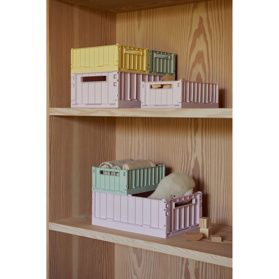 Liewood Weston Storage Box M 1-Pack Lemonade