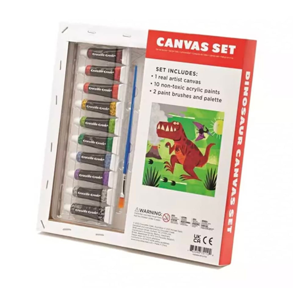 Crocodile Creek Canvas Dinosaur