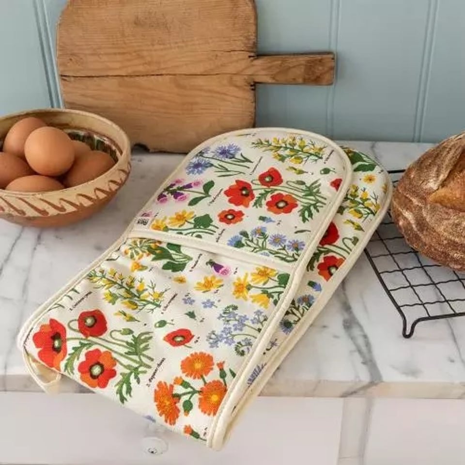 Rex London Dubbele Ovenhandschoen Wild Flowers