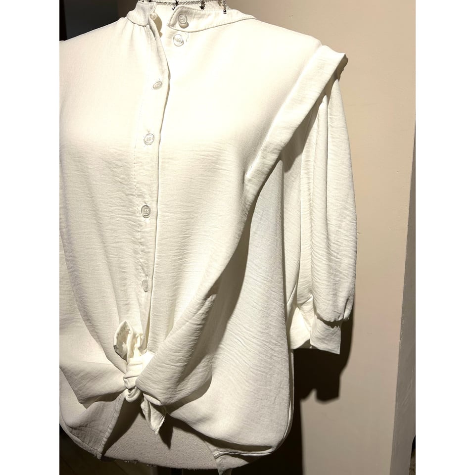 White blouse Patty - XL