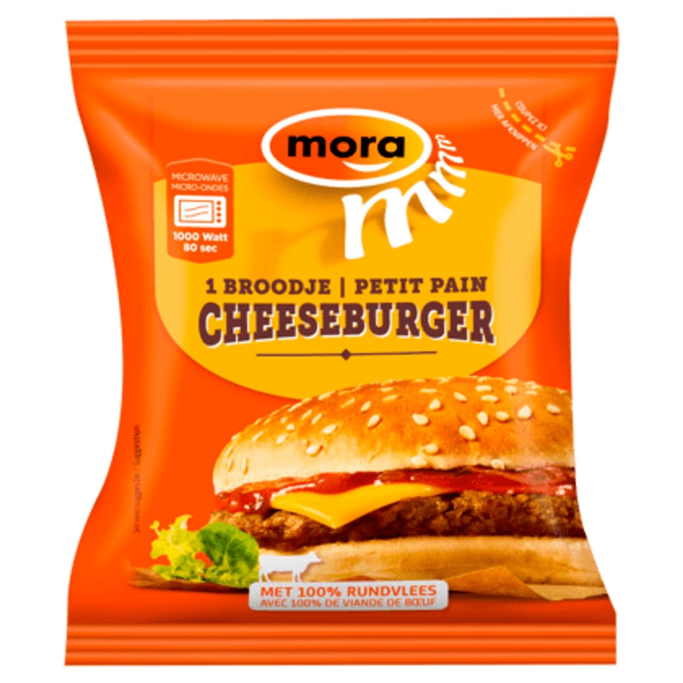 Mora Broodje Cheeseburger