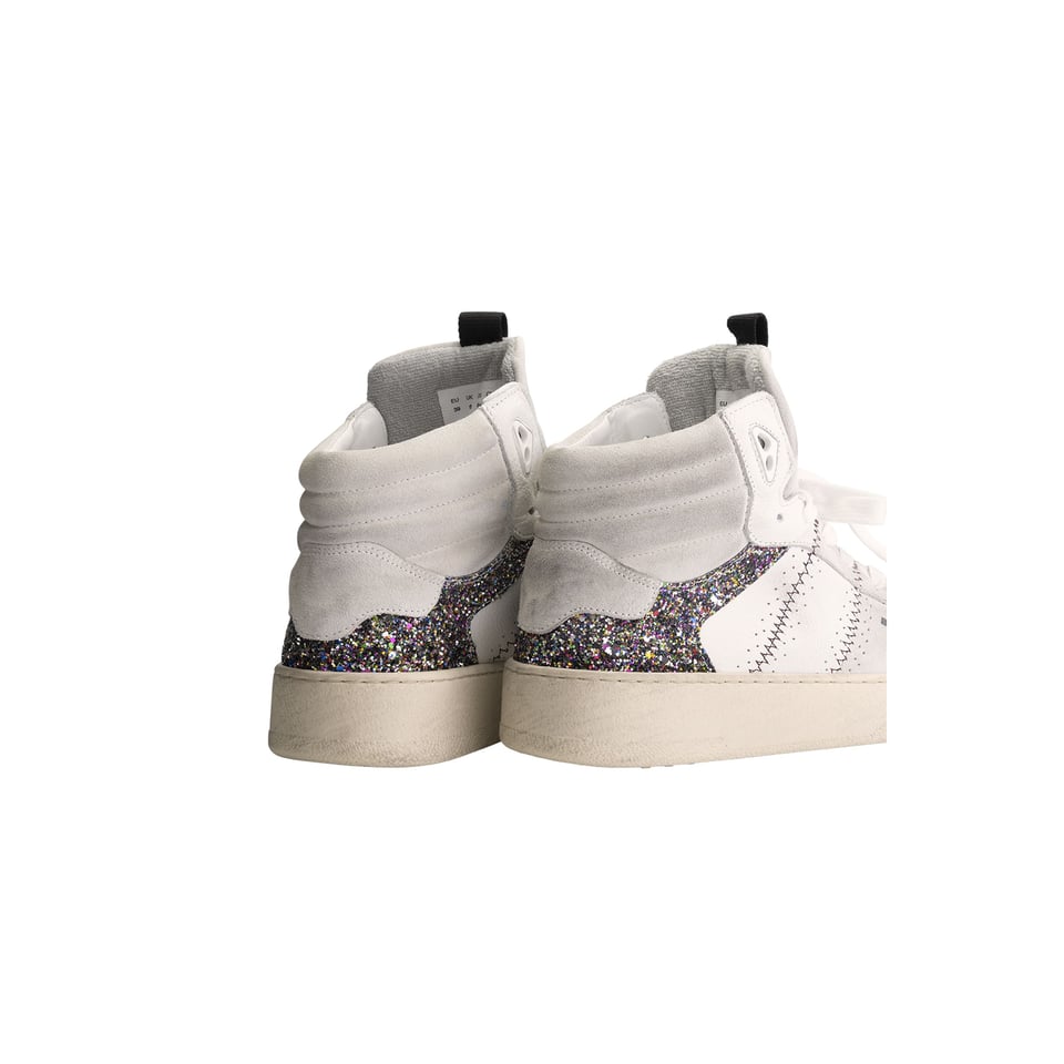 B.L.A.H. Jenn Sneaker - White Multi Glitter