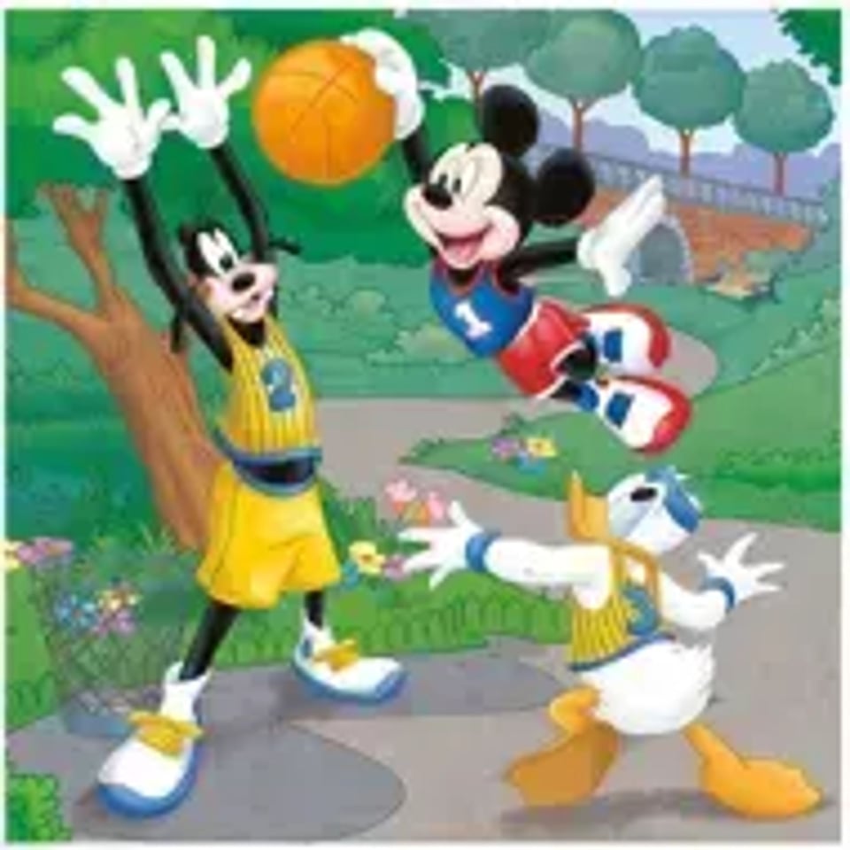 Puzzel Disney Mickey Mouse & Friends - 3x Puzzel - 3x 55 Stukken