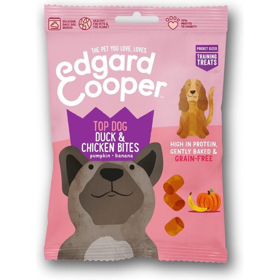 E&C Hond Bites Eend&Kip 50G