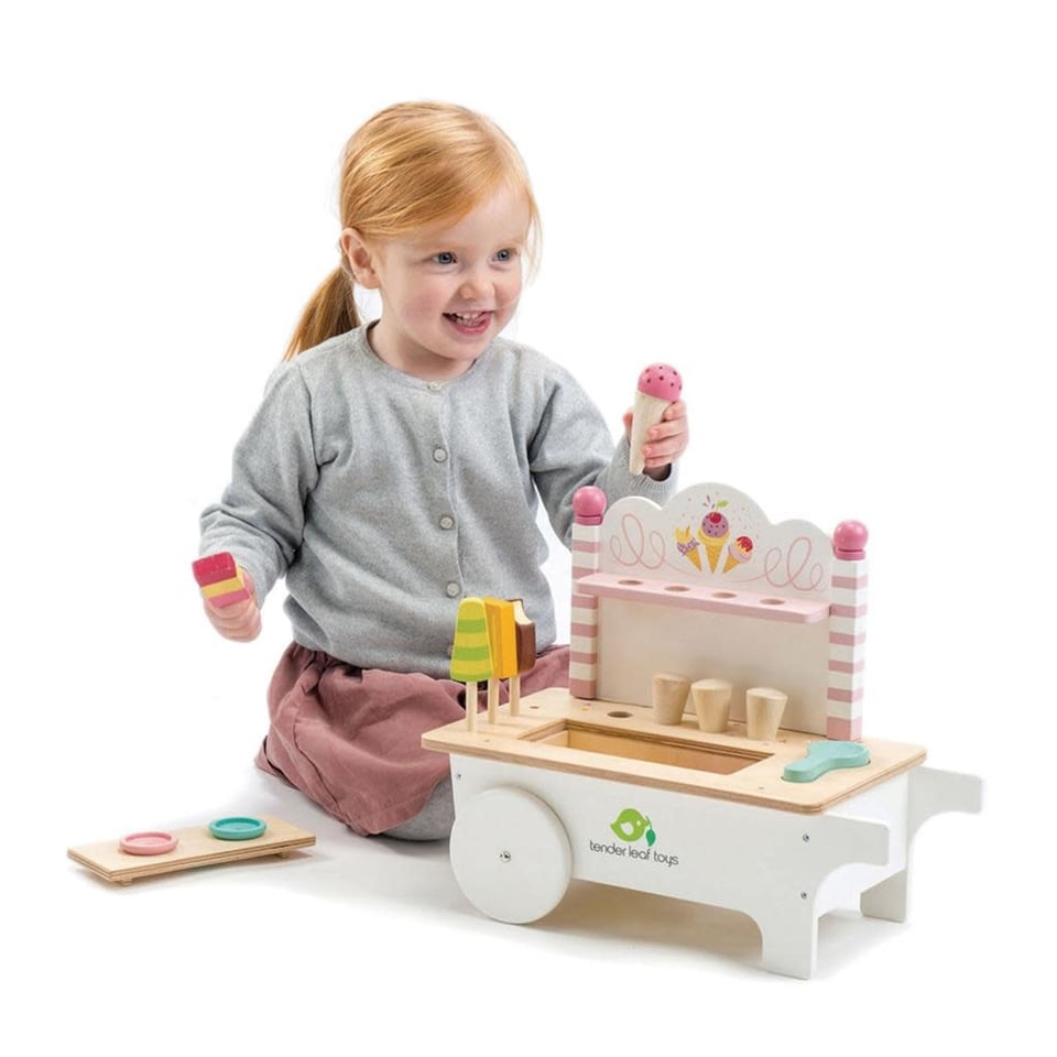 Tender Leaf Toys Ice Cream Cart IJskarretje 3+