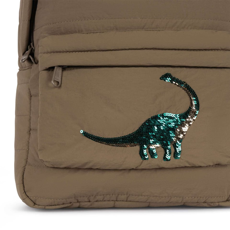 Konges Sløjd Juno Quilted Sequin Backpack Midi Dino