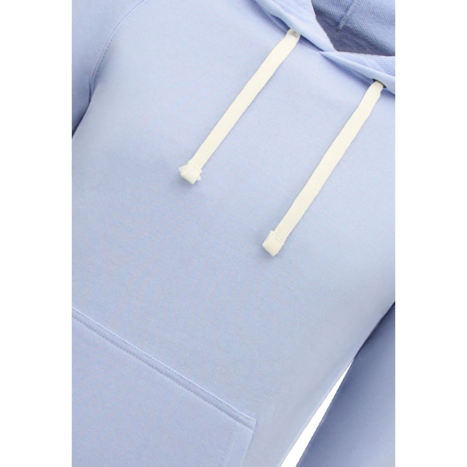 Hoodie Heren - Effen Basic Hoodie - Licht Blauw