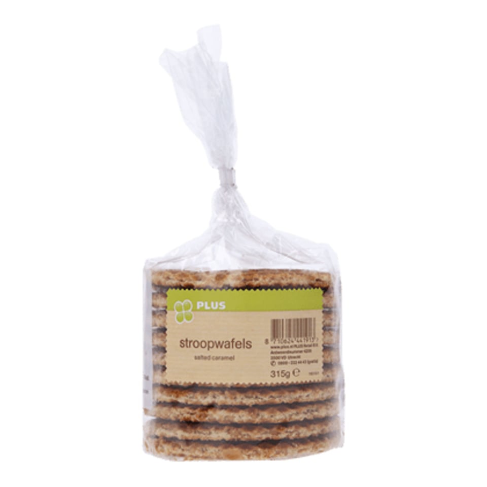 PLUS Stroopwafels Salted Caramel