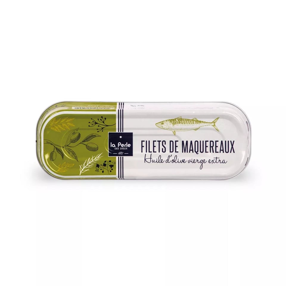 Makreelfilets in extra vierge olijfolie