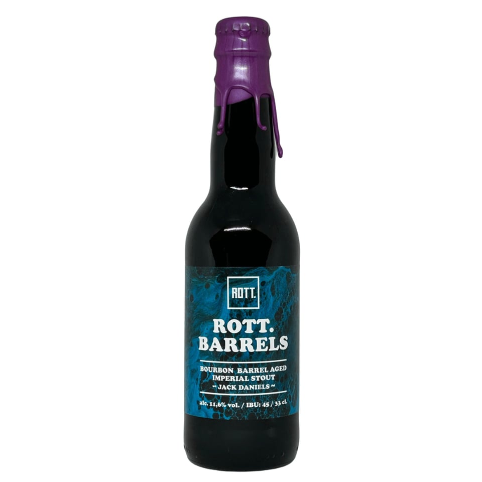 Rott. Barrels Bourbon BA Imperial Stout Jack Daniels 330ml