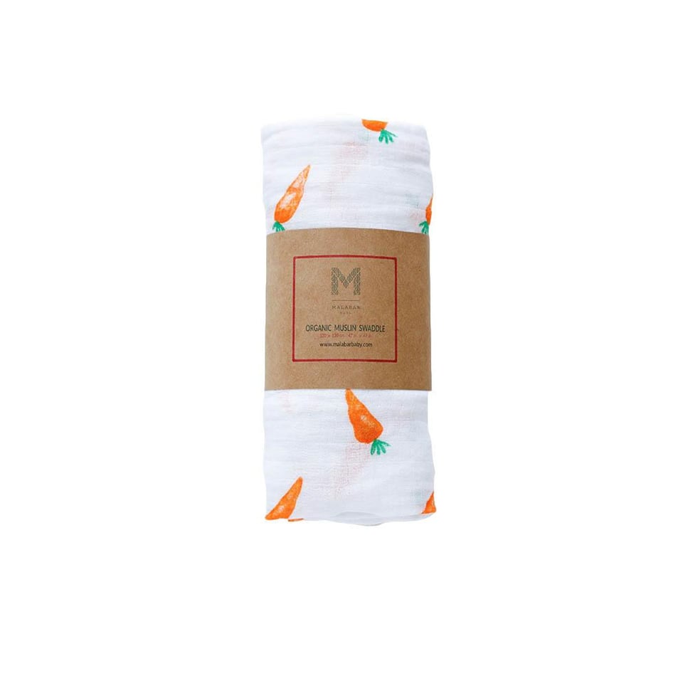 Malabar Baby Swaddle Carrot