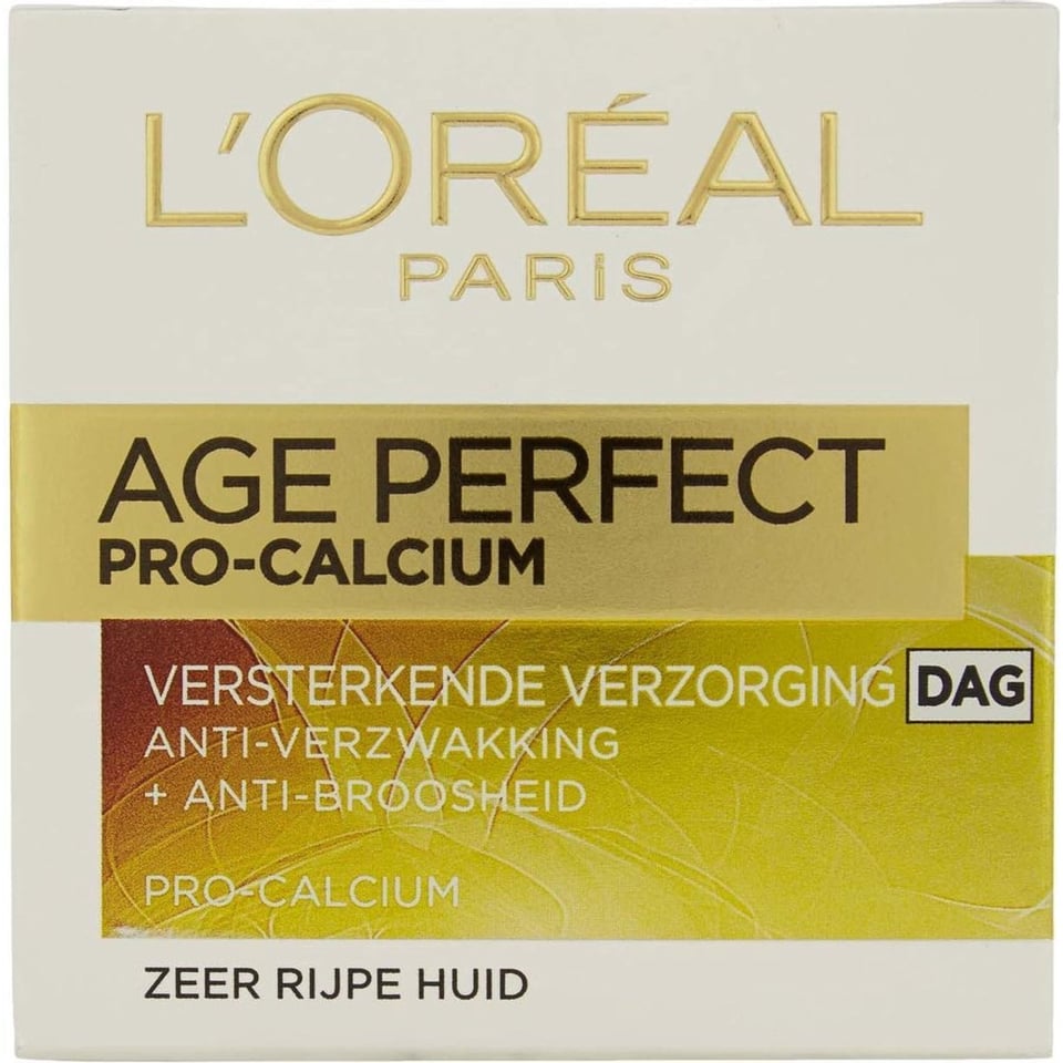 L'Oréal Paris Skin Expert Age Perfect Pro Calcium Anti Rimpel - 50 Ml - Dagcrème