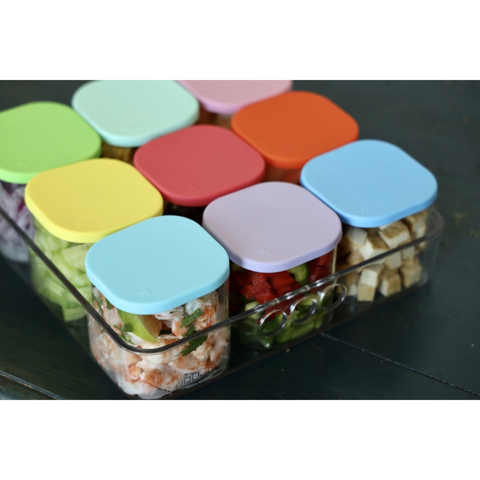 Yumbox Chop Chop 3 Glazen Bewaarbakjes