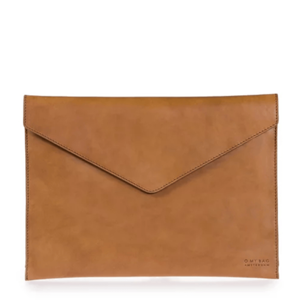 O My Bag Envelope Laptop Sleeve 13'' Cognac