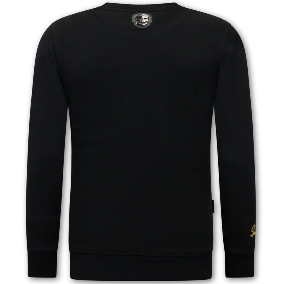 Heren Sweater - MC Honor & Loyalty - Zwart