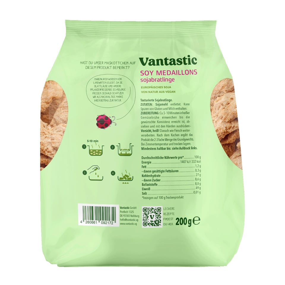 Vantastic Soy Medaillons 200g