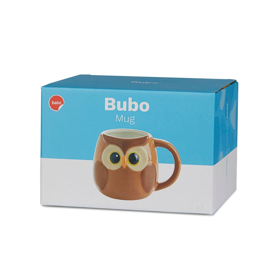 Balvi Mug Bubo Brown