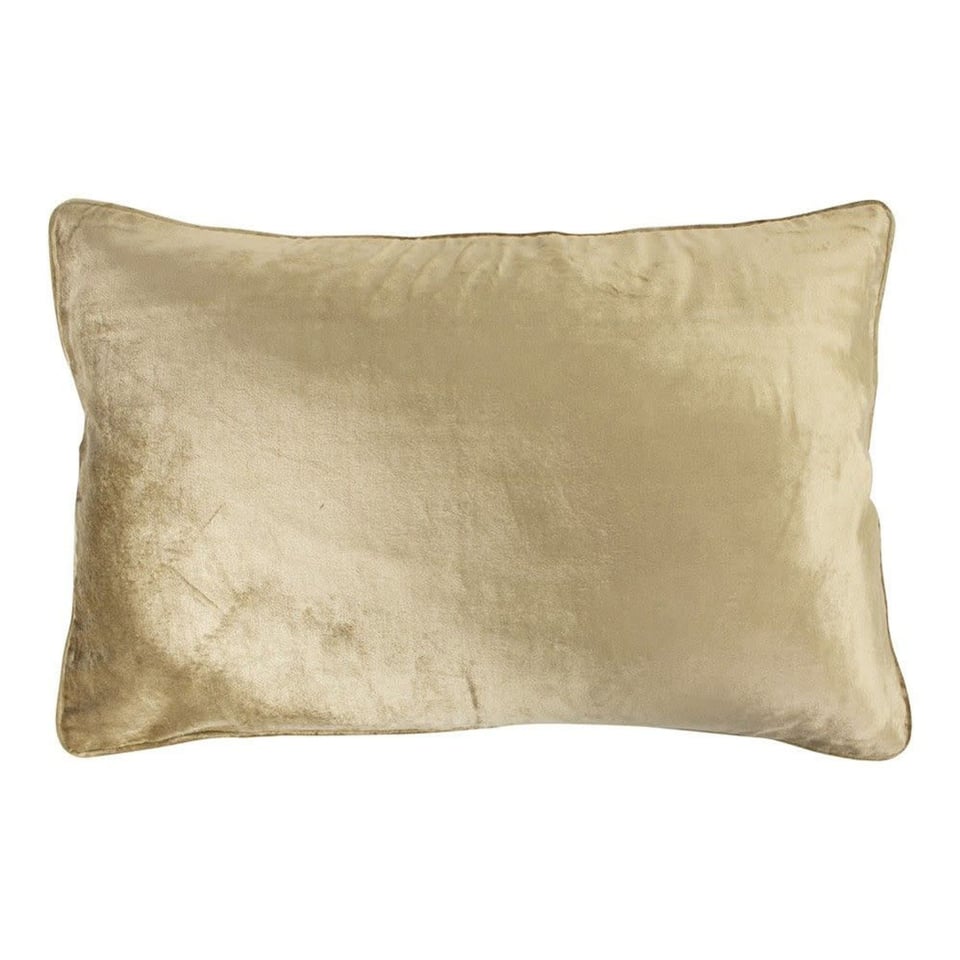 Sierkussen Goud Fluweel 60x40cm