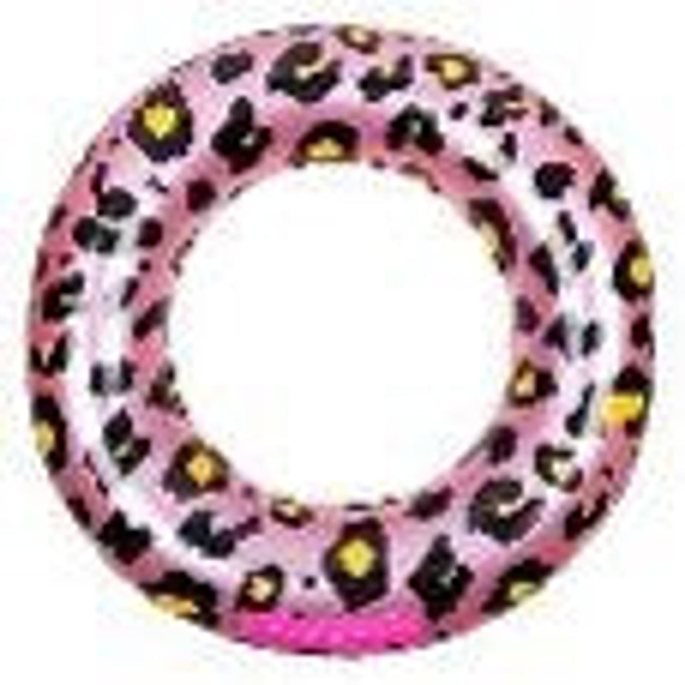 Swim essentials zwemband Leopard pink 50 cm +3 jr