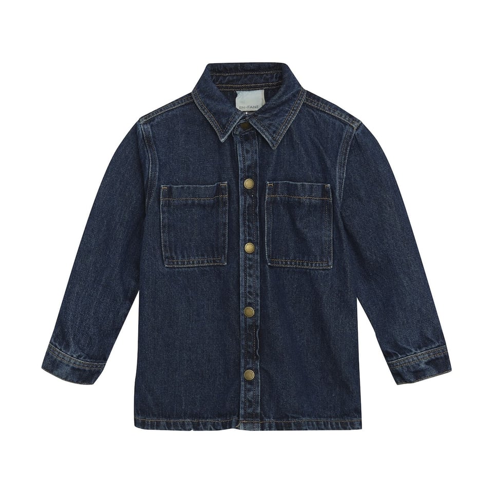 Enfant Jacket Denim Dark Blue Denim