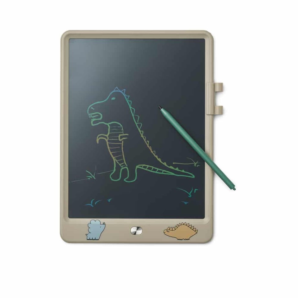 Liewood Zora Magic Drawing Board 10 Inches Dinosaurs / Mist