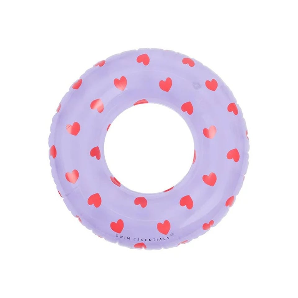 Zwemband Lila Hartjes 55cm
