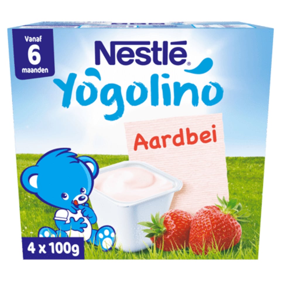 Nestlé 6+ Yogolino Toetje Aardbei