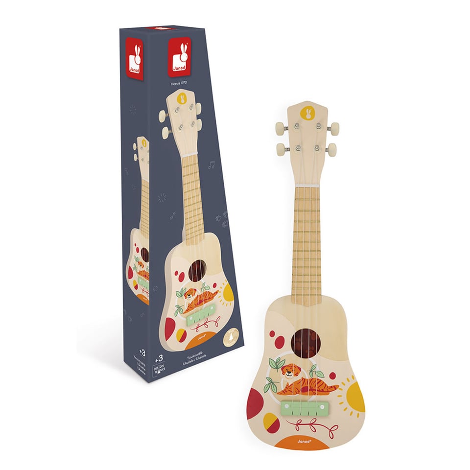 Janod Muziekinstrument Sunshine Ukulele 53,5 Cm 3+