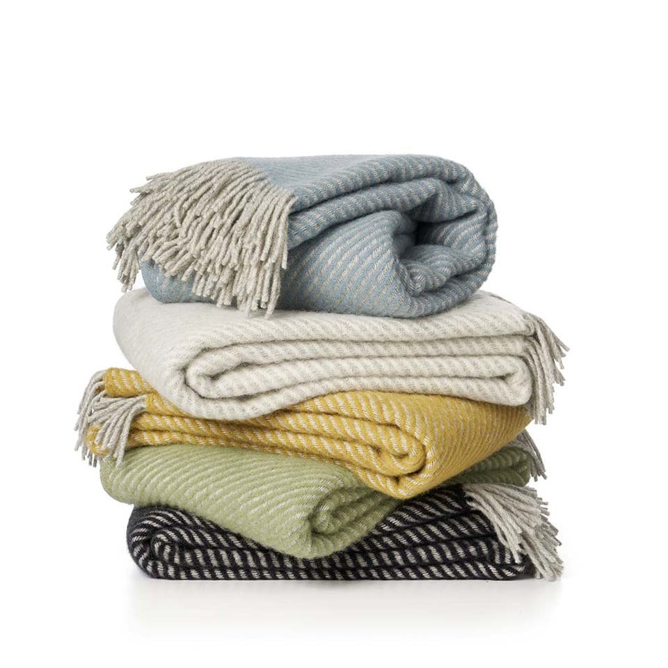Carl Blauw, Wollen Plaid