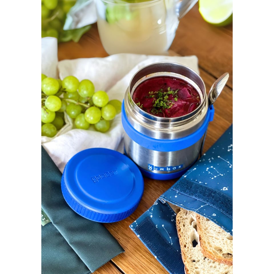 Yumbox Zuppa Neptune Blue Met Lepel - Blauw