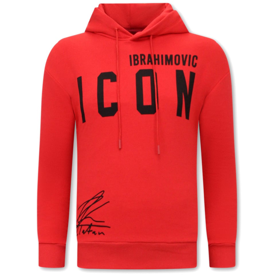 ICON Oversized Hoodie - Rood