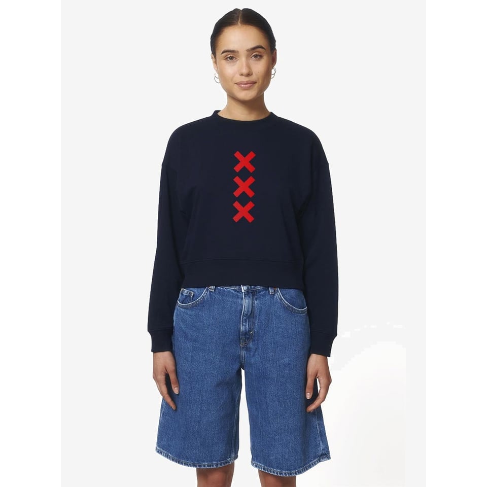 Xxx Amsterdam Crop Sweater (V)