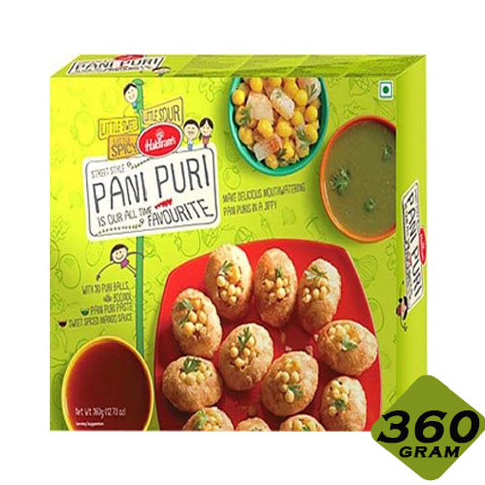 Haldiram's Pani Puri 360 Grams