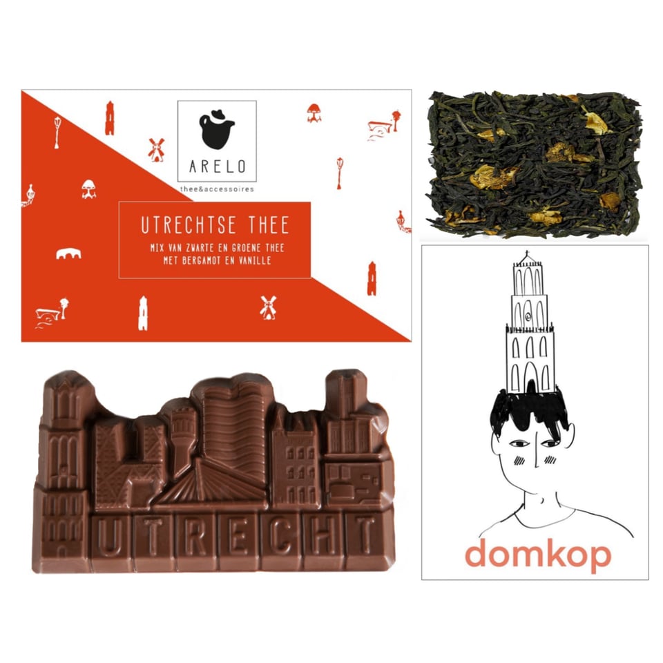 Utrecht Cadeaupakketje - Thee en Chocolade