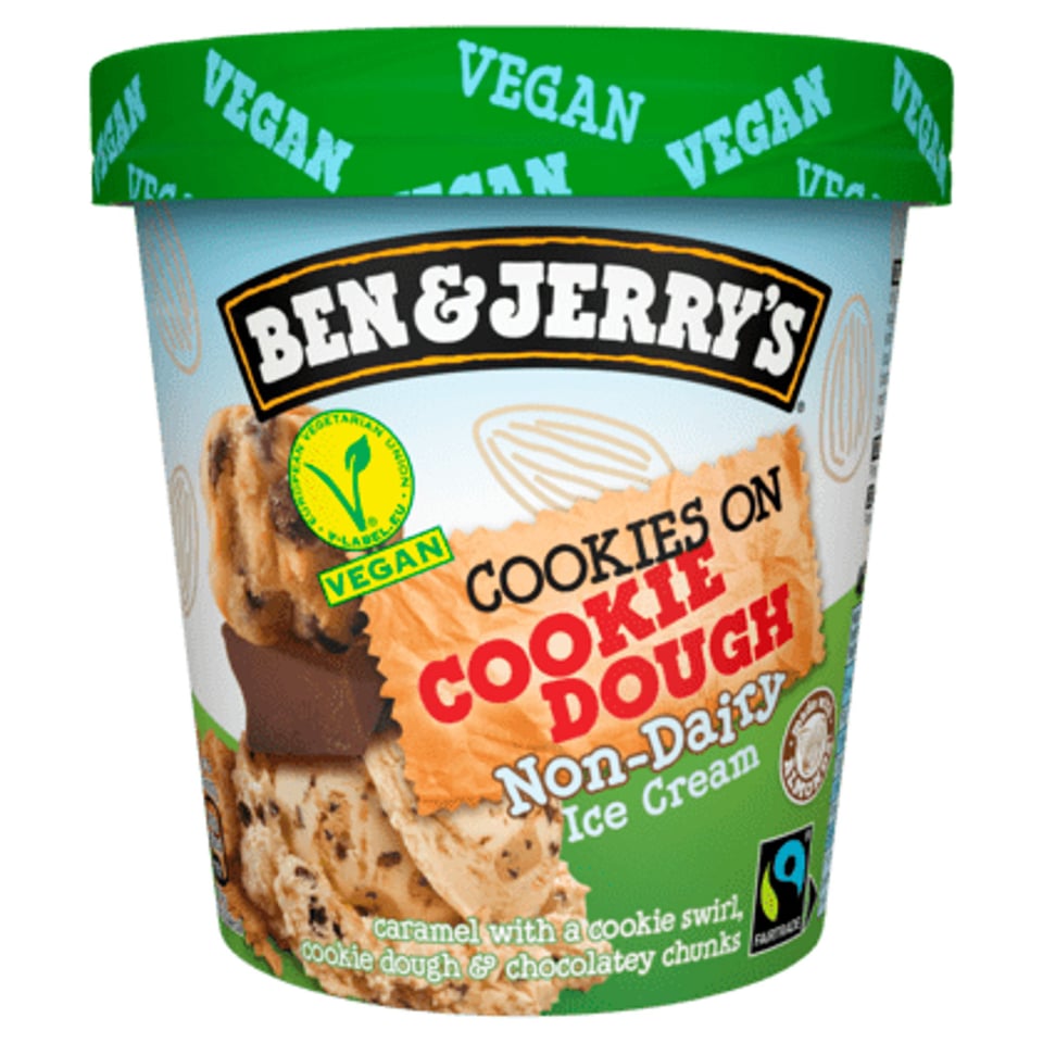 Ben&Jerry's Non-Dairy Cookies on Cookie Dough