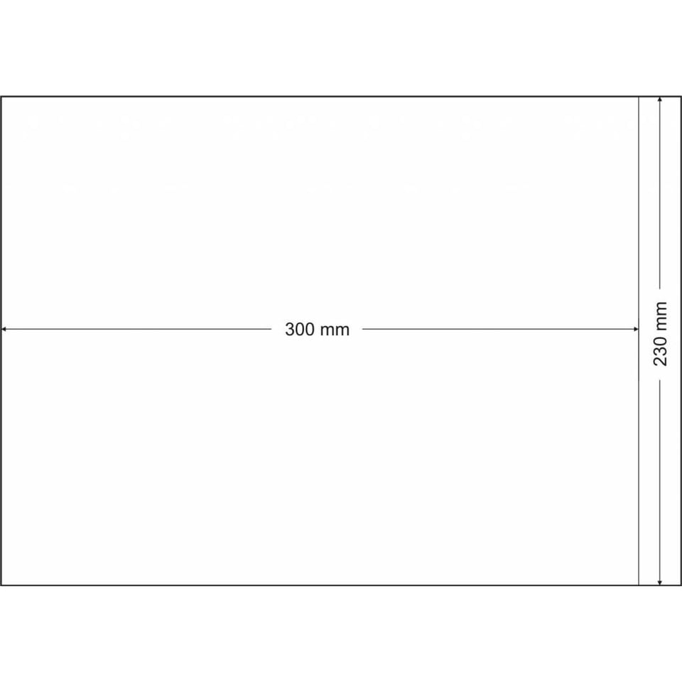 Pergamijnzakjes 230 X 300 Mm - 500 Stuks