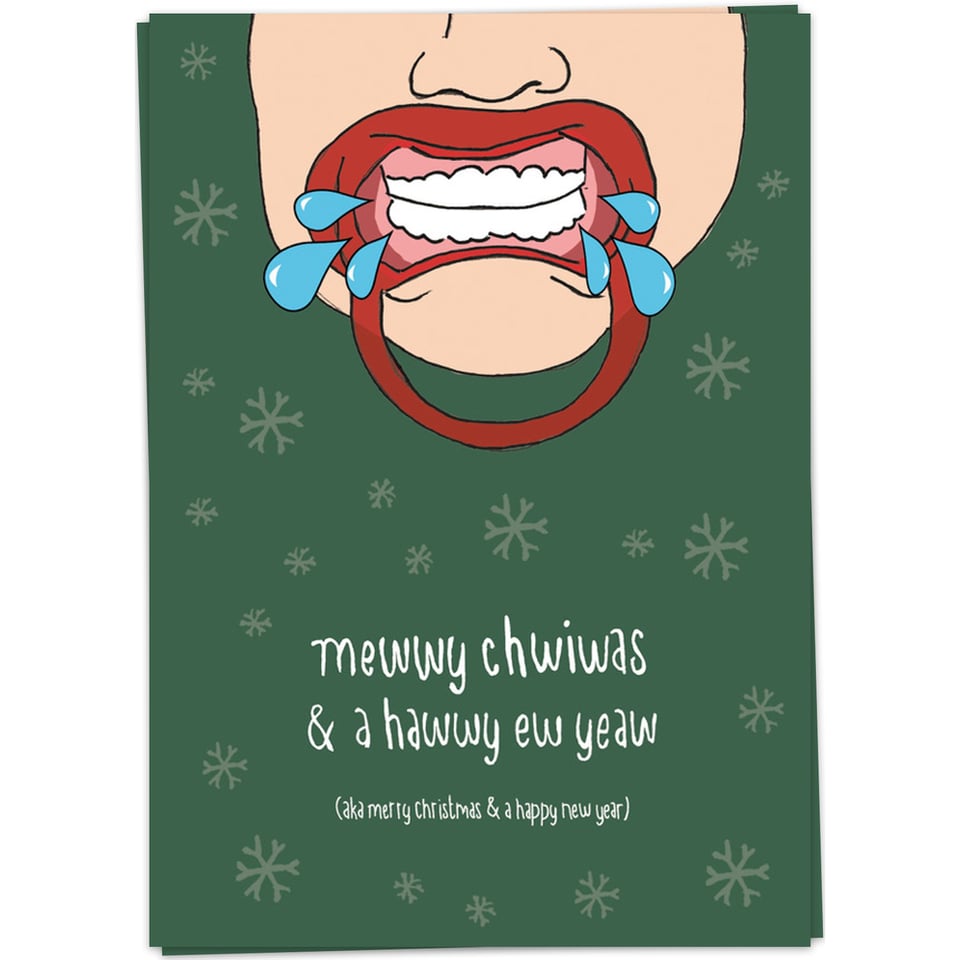 Kaartblanche Xmas Mouth Wishes