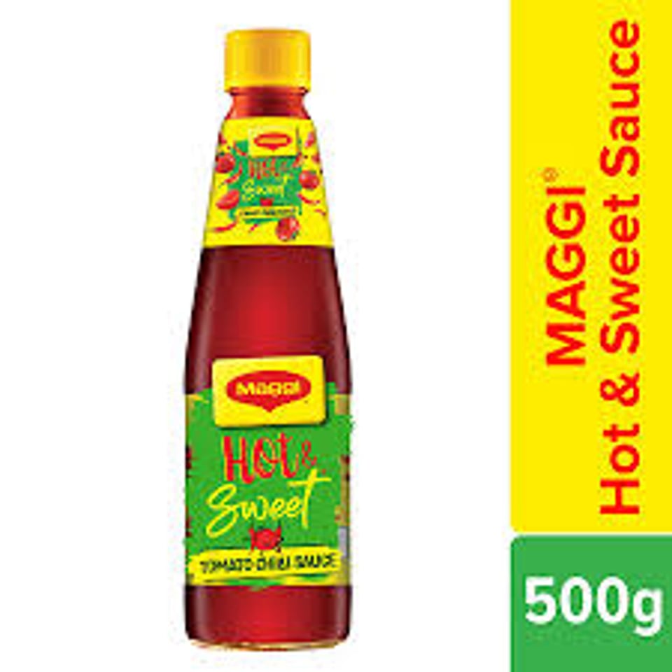 Maggi Hot & Sweet Sauce Bottle 500 Grams