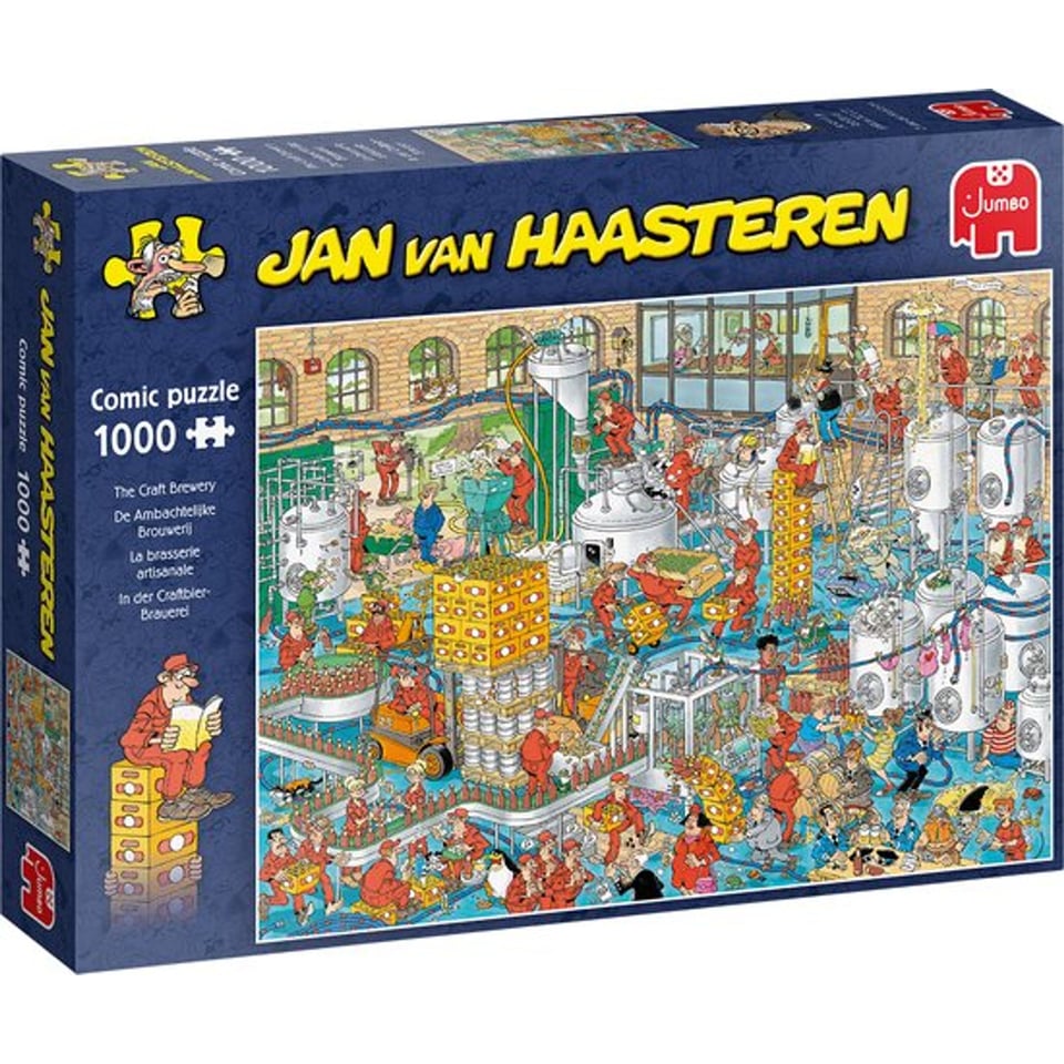 Puzzel Jan Van Haasteren Ambachtelijke Brouwerij 1000 Stukje