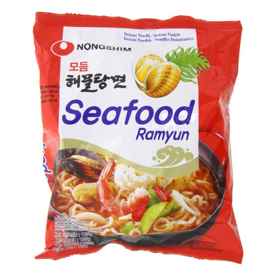 Ramyun Noedelsoep Zeevruchten