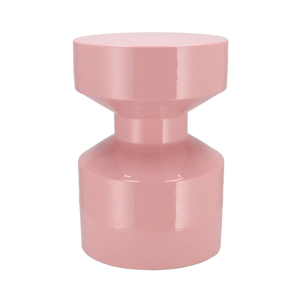 Bijzettafel & Kruk Sephora Pink Metaal 30x38cm