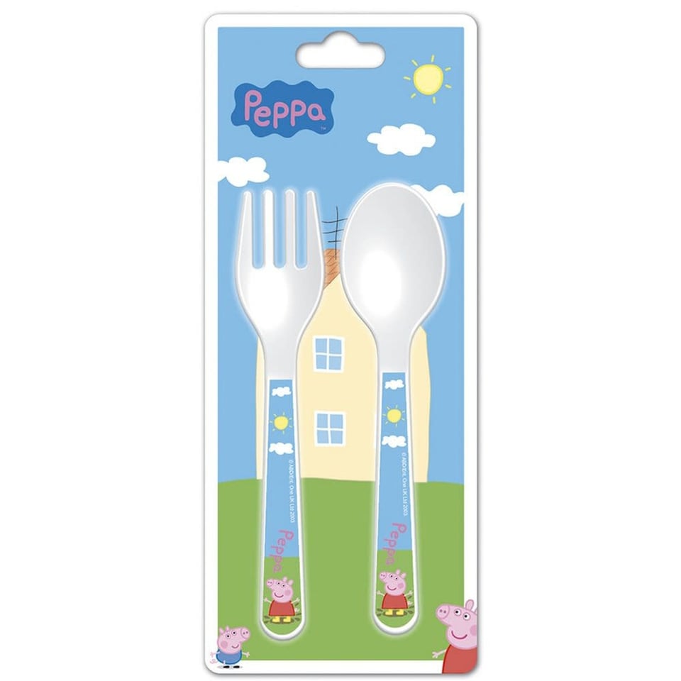 Barbo Toys Melamine Peppa Pig Bestekset