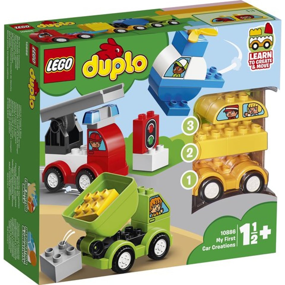 Lego Duplo 10886 Mijn Eerste Auto Creaties
